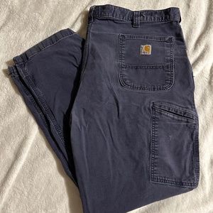 Carhartt RN14806 Canvas Blue work pant relaxed fit 42x32